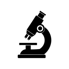 microscope side view   biology or research symbol .svg