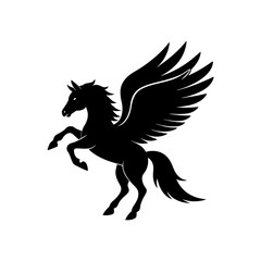pegasus flying   mythology and freedom symbol