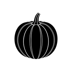 pumpkin with simple shading   autumn harvest or 