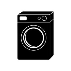 washing machine front view   laundry or cleanlines.svg