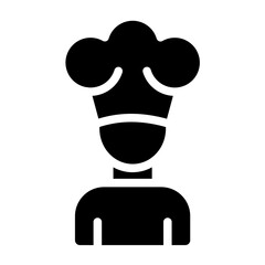 Chef line icon style