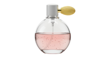 Isolated Perfume Bottle