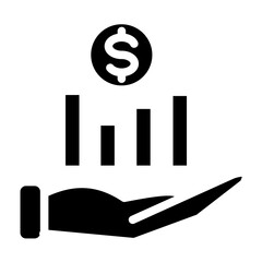 Growth Line Icon Style