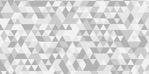Fototapeta premium Overlap random vector element modern overlay diamond triangle mosaic paper white and gray low polygon web brochure layer space texture background. 