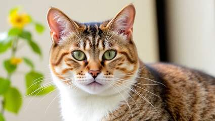 Fototapeta premium portrait of a cat