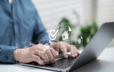 Property Document Approval with Checklist Overlay