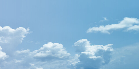 sunny sky blue light watercolor background. Aquarelle painting brush effect card paper textured canvas cloudy smoke space for text, entertaining card, template. aquamarine color graphics illustration