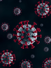 Virus Background Image