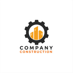 Real Estate logo,Real Estate, Building and Construction Logo Vector Design
