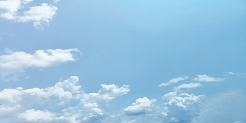 Sunny sky blue light watercolor background. Aquarelle painting brush effect card paper textured canvas cloudy smoke space for text, entertaining card, template. aquamarine color graphics illustration