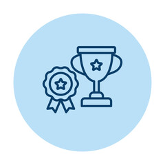 Achievement pentaglow , vector, pixel perfect, illustrator file 
