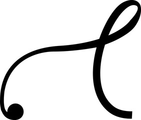 Doodle hand drawing lines