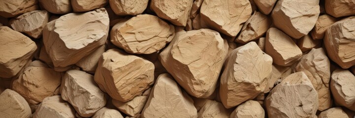 Abstract beige rock wall texture  Warm, earthy tones  Irregular surface ,  formation,  detail