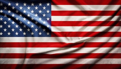 Fototapeta premium usa american flag waving