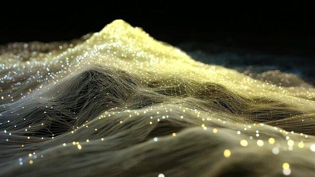 3D Scatterplot Visualization of AI Clustering Results in Space