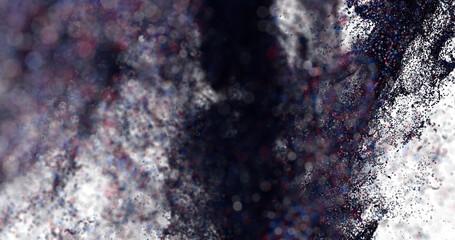 Abstract cosmic dust and particle background. Ideal for digital art, design, and wallpaper.