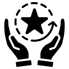 Points Glyph Icon
