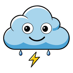 weather icon white background