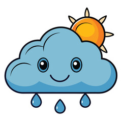 weather icon white background
