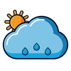 weather icon white background