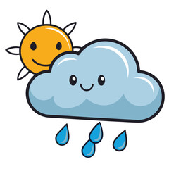 weather icon white background
