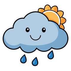 weather icon white background