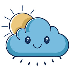weather icon white background