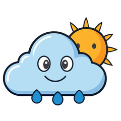 weather icon white background