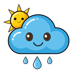 weather icon white background