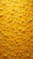 Sea of Bright Yellow Leaves in Fall Season