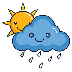 weather icon white background