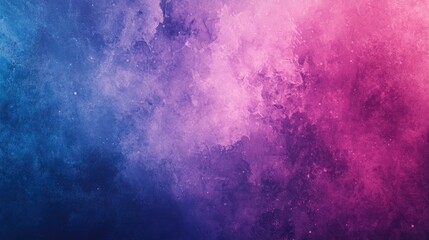 Fototapeta premium Pink blue powder explosion, dark background, abstract texture, design element, wallpaper