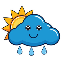 weather icon white background
