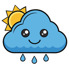weather icon white background