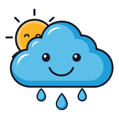 weather icon white background