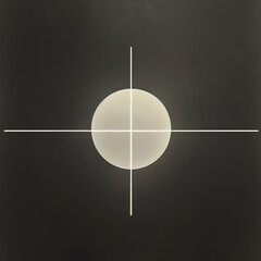 Minimal Balance – AI-Generated Abstract Geometry