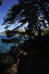 Obraz premium Coast in montenegro, Sutomore beach