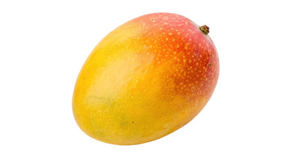 Top view of Mango fruit  isolated on transparent background