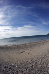Hiking in Montenegro coast line