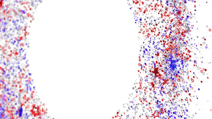 Celebrate with this festive background of red, white, and blue stars! Perfect for 4th of July, Memorial Day, or any patriotic occasion.