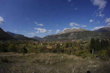 Autumn hike in gusanje montenegro