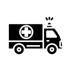 Ambulance Icon for Emergency Services