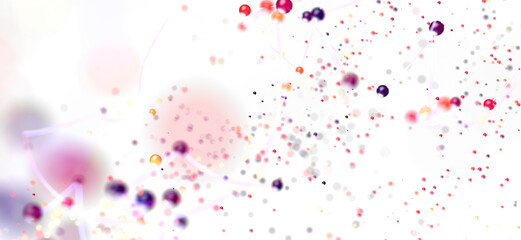 Soft, colorful bubbles float on a white background. Perfect for websites, presentations, and more!