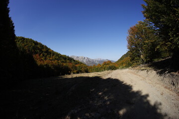 Hike to vusanje, accursed mountains