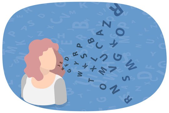 3D Isometric Flat  Illustration of Communication, Speech Therapy