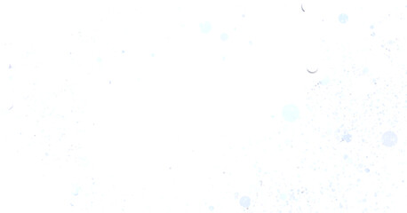 Soft light blue speckles on white background. Ideal for backgrounds, textures, and design elements.