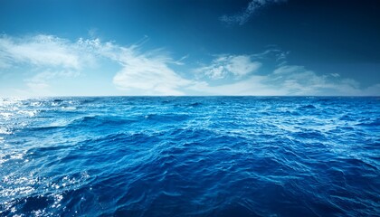 Obraz premium blue sea water surface