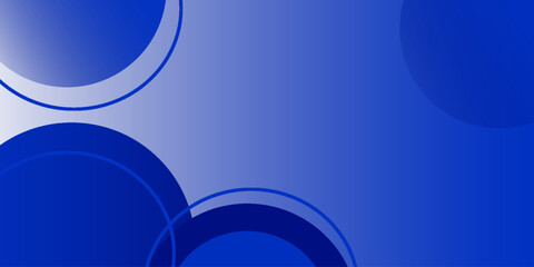 Blue abstract background. blue gradient vanishing circles. Vector abstract modern graphic design for template, poster, wallpaper, flyer, banner