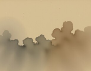 Obraz premium gradient watercolor wash with subtle, irregular organic shapes and a calm, muted palette