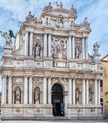 Fototapeta premium Santa Maria Zobenigo, Venice, Italy